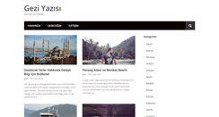 Desktop Screenshot of geziyazisi.net