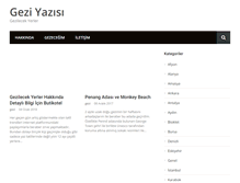 Tablet Screenshot of geziyazisi.net